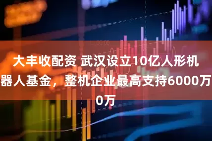 大丰收配资 武汉设立10亿人形机器人基金，整机企业最高支持6000万